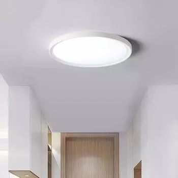 15-дюймовый большой потолочный светильник, 36 Вт, современный круглый светильник, белый потолок 15inch/38cm холодный белый