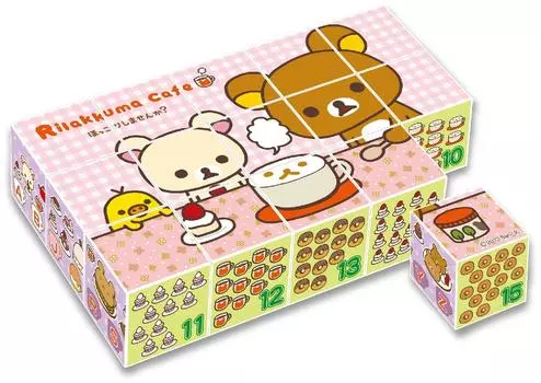15 frame cube puzzle Rilakkuma
