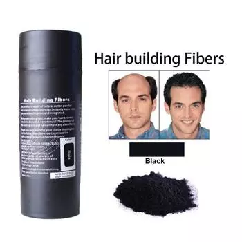 15 г Пудра для увеличения роста волос, безопасная для кожи, долговечный синтетический пилгарликовый наполнитель для красоты темно-коричневого