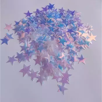 15 г/упак. Радужные блестки со звездами и перфорированными лазерными блестками для одежды, серьги, кулон, сделай сам, ювелирные изделия ручной работы, аксессуары, принадлежности для украшения разноцветный