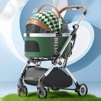 15 кг 4-колесная коляска для домашних животных, съемная тележка, складная коляска для собак, алюминиевая дорожная коляска для собак, прогулочная коляска, товары для животных