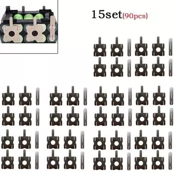 15 компл.(всего 90 шт.) Никелевая полоса 26*22 мм, хорошие сварочные характеристики