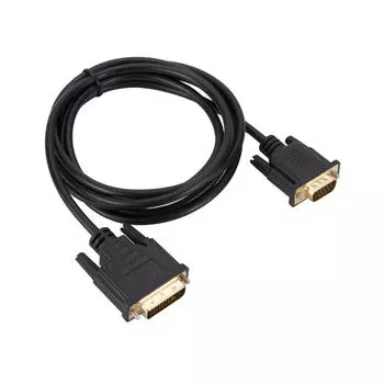 15-контактный адаптер кабеля VGA Dvi-VGA, кабели Dvi-Vga, конвертер для ноутбука/настольного компьютера/проектора/HDTV 1m