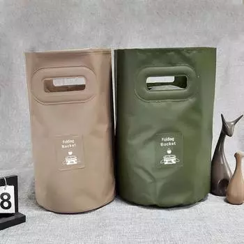 15 л/20 л портативное складное ведро для отдыха на природе прочная сумка для воды для кемпинга водонепроницаемое ведро из ПВХ для пикника и рыбалки