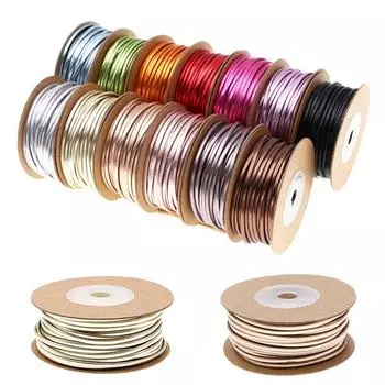 15 м кожаный вощеный шнур из искусственной кожи, нить, ремешок, сделай сам, аксессуары для рукоделия, ожерелье, веревка, ювелирные изделия, фурнитура