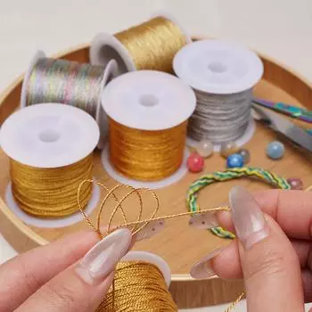 15 м/рулон-100 м/рулон 0,2 мм-1 мм толщиной хлопчатобумажная плетеная веревка DIY Домашняя жизнь ручная работа Хобби Браслет Ювелирные изделия Аксессуары 0.2mm 100M/roll