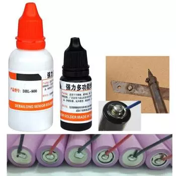 15 мл 35 мл широко используемый паяльный агент, удобный компактный высокоэффективный аккумуляторный флюс для пайки, нержавеющая сталь