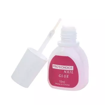 15 мл 3S быстросохнущий клей для ногтей для типсов супер прочные аксессуары для дизайна ногтей маникюрный инструмент гель-клей с кисточкой