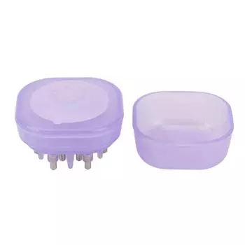 15 мл аппликатор для кожи головы расческа прозрачный массажный аппликатор сыворотки для кожи головы для ухода за волосами масло фиолетовый фиолетовый