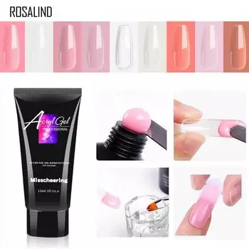 15 мл дизайн ногтей поли лак для ногтей гель для наращивания ногтей поли УФ строительный гель лак для ногтей лак для маникюра