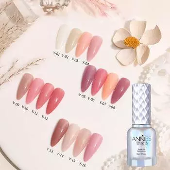 15 мл гель-лак для ногтей, не вызывающий раздражения, дизайн ногтей, полупрозрачная стильная основа, верхнее покрытие для магазина 11
