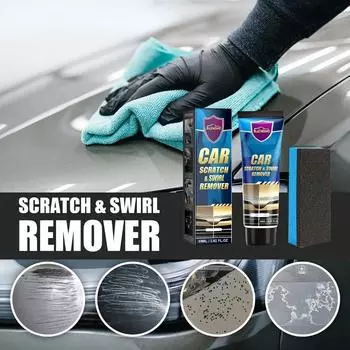 15 мл инструмент для ухода за краской автомобиля, средство для удаления царапин, ремонт, полировка, ремонт краски автомобиля, воск против царапин, автомобильный аксессуар 15ml+sponge