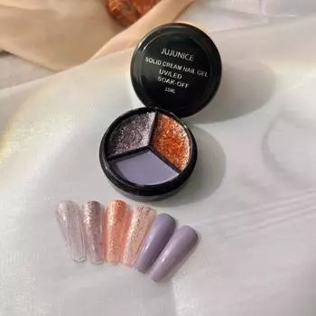 15 мл клей для лака для ногтей быстросохнущая кремовая текстура привлекательная 3 в 1 твердый лак для ногтей консервированный крем гель для дизайна ногтей косметические принадлежности 8