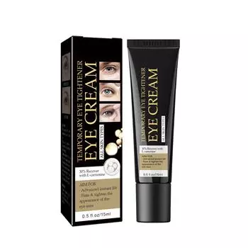 15 мл мгновенно укрепляющее средство для кожи вокруг глаз средство для темных кругов и отечности антивозрастное средство для кожи вокруг глаз против морщин увлажняющее средство для кожи вокруг глаз осветляющее средство для кожи вокруг глаз чёрный