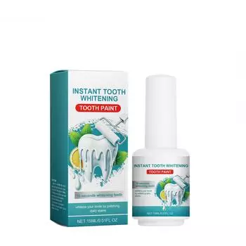 15 мл отбеливающая краска для зубов для взрослых, глубокая очищающая формула для более белых зубов, свежего дыхания и снятия чувствительности One Size