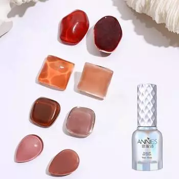 15 мл практичный полупрозрачный лак для ногтей телесного цвета, гель-лак для наращивания ногтей, красота 9