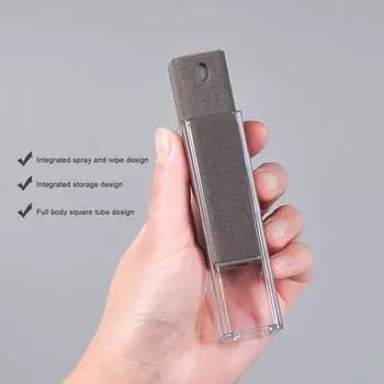 Yousheng 15 мл очиститель экрана спрей флакон микрофибровая салфетка очищающий очиститель экрана без разводов для телефонов планшетов ноутбуков 15ml розовый