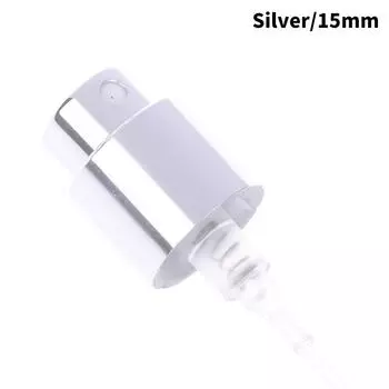 15 мм 20 мм колпачок для бутылки распылитель мелкодисперсного тумана бутылка распылитель используется для 15 мм штыкового типа алюминиевый флакон духов соответствующий сопло Silver 15mm