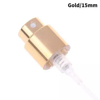 15 мм 20 мм колпачок для бутылки распылитель мелкодисперсного тумана бутылка распылитель используется для 15 мм штыкового типа алюминиевый флакон духов соответствующий сопло Gold 15mm