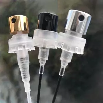 15 мм 20 мм колпачок для бутылки распылитель мелкодисперсного тумана бутылка распылитель используется для 15 мм штыкового типа алюминиевый флакон духов соответствующий сопло Silver 15mm