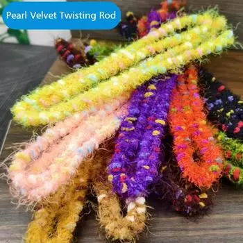 15 мм цветная скручивающаяся палочка ручной работы разноцветная окрашенная скручивающаяся палочка игрушки швейные принадлежности 100 см оранжевый