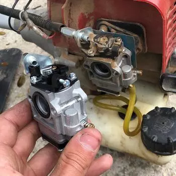 15 мм карбюратор мотоцикл карбюратор для мини скутера 40cc-49cc ATV триммер газонокосилка бензопила аксессуары для кусторезов чёрный