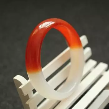 15 мм натуральный белый халцедон полукрасный плавающий цветочный браслет модный агатовый браслет нефритовый браслет женский подарок 56-58mm