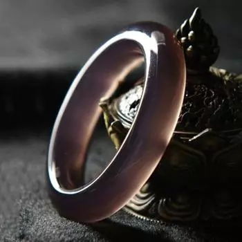 15 мм натуральный ледяной вид халцедона браслет модный агат браслет с подвесками нефритовый браслет женский подарок 56-58mm