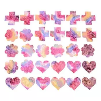 15 Pairs Nipple Cover No Show Self Adhesive Comfortable Fit Disposable Nipple Pasties for Women