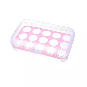 15 сетчатый ящик для хранения яиц, контейнеры для хранения в холодильнике с крышкой, ящики для хранения свежих яиц, домашний держатель для яиц на кухне зелёный