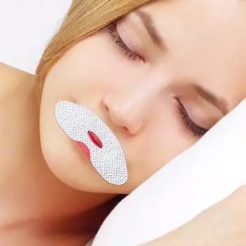 15 Sheets Non-woven Fabric Mouth Breathing Patch Sleep Closed-mouth Stickers Children Non-woven fabric