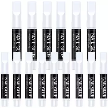 15 шт., 2 г клей для ногтей, сильный клей, клей со стразами, набор инструментов для маникюра, сделай сам