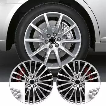 15 шт. автомобильных декоративных колпачков для гаек колес, колпачков для болтов ступиц, автомобильные аксессуары для Peugeot 308 307 207 508 3008 Citroen C5 C4l C2 серебряный