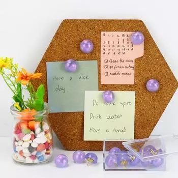 15 шт. декоративных кнопок для доски объявлений пробковая доска фото стена милые кнопки блестящие кнопки для офиса домашний декор синий