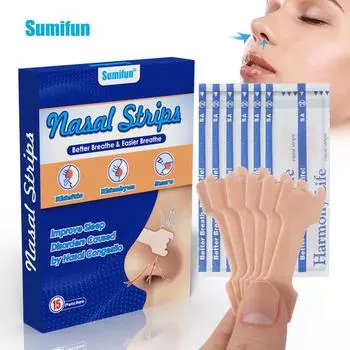 15 шт. дышащие назальные полоски антихраповые пластыри Sleep Better Right Aid Stop Snore Better Breathe