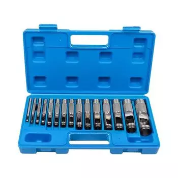 15 шт. инструментов для пробивки отверстий в коже, дырокол для ремня, разные полые дыроколы для кожи, дыроколы для кожи, круглые дыроколы для кожи