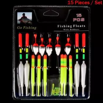 15 шт./компл. буй рыболовные снасти рыболовные принадлежности