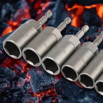 15 шт./компл. инструменты для ремонта и снятия автомобиля торцевой ключ бар углубить дрель гнездо адаптер автомобильные аксессуары гаражные инструменты универсальные