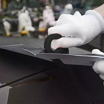 15 шт./компл., набор инструментов для тонировки окон, пленка, профессиональный набор для тонировки автомобиля чёрный