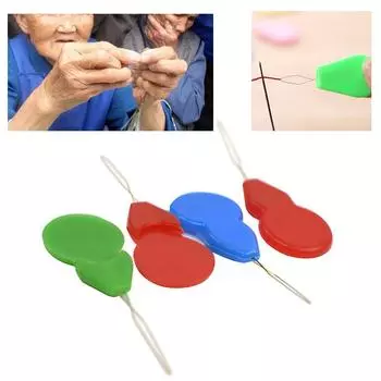 15 шт./компл., пластиковая проволочная вставка, инструмент для рукоделия, швейные машины, нитевдеватель, швейные инструменты
