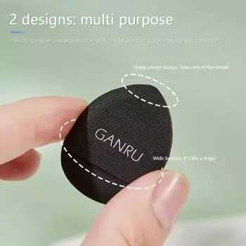 15 шт., косметические спонжи для кончиков пальцев, мини-спонжи для лица, мягкие для женщин, леди, красота, основа для макияжа, контурная губка для пальцев, спонж для пудры