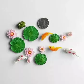 15 шт. креативные наклейки на холодильник милые мультяшные 3D рыбки и животные магнитные украшения