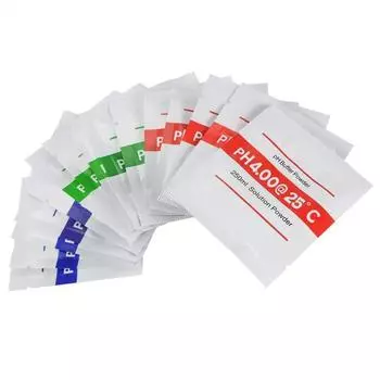 15 шт./лот 4,01 6,86 9,18 рН-метр калибровочная точка рН-буферный порошок мера калибровочный раствор для рН-метра