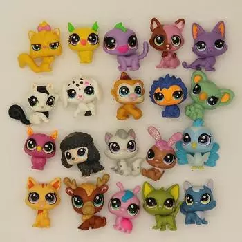 15 шт./лот, свободные старые игрушки для зоомагазина, фигурка щенка кошки, мини-игрушки, классические игрушки для маленьких домашних животных на Рождество, подарок на день рождения