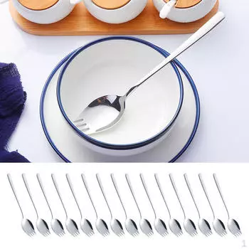 15 шт. Металлические столовые приборы для пикника на открытом воздухе, рождественский подарок