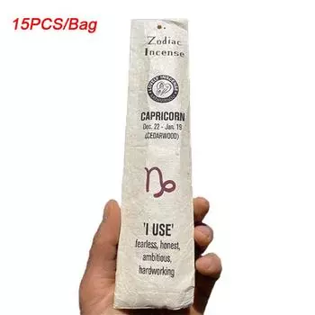 15 шт./пакет Непальский знак зодиака ручной работы благовония подходят для семейных посиделок бамбуковая палочка для домашнего декора натуральные благовония вечеринки 15pcs