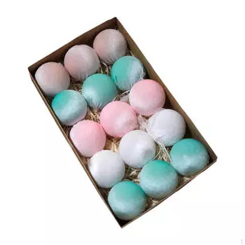 15 шт. Рождественские шары, украшения для елки, легкие рождественские украшения