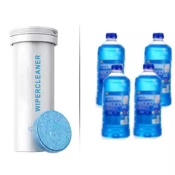 15 шт. шипучих таблеток для мойки окон автомобиля, твердый стеклоочиститель, тонкий очиститель для лобового стекла 50 ML