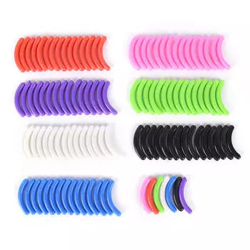 15 шт сменные резиновые подушечки для макияжа, сменный инструмент для завивки ресниц, круговой инструмент, хит продаж чёрный