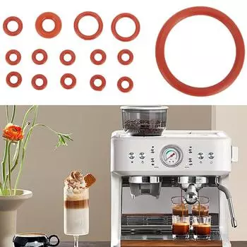 15 шт. уплотнительных колец, уплотнительная прокладка для машины Bosch, силикон